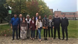 Foto di gruppo relativa all’ultimo incontro dei partner del progetto avvenuto in Biella lo scorso 3 ottobre